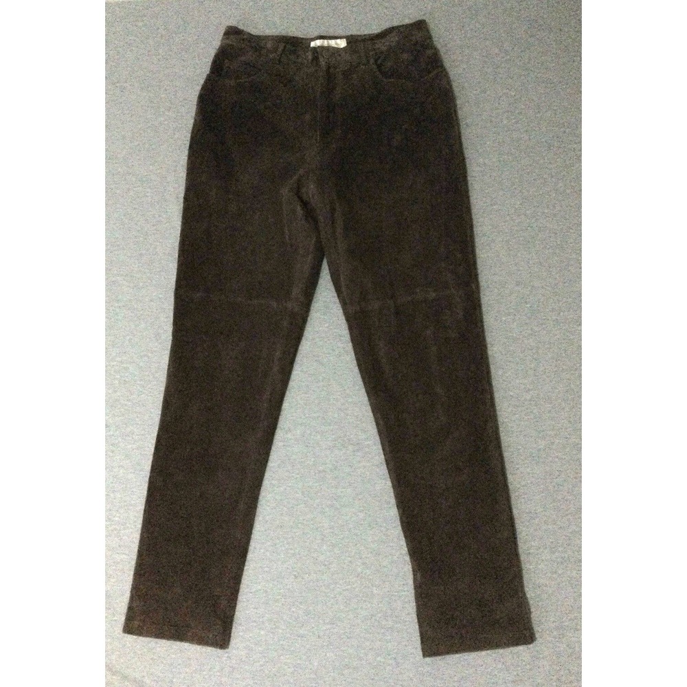 Margaret Godfrey Woman's Size 10 Leather Pants suede